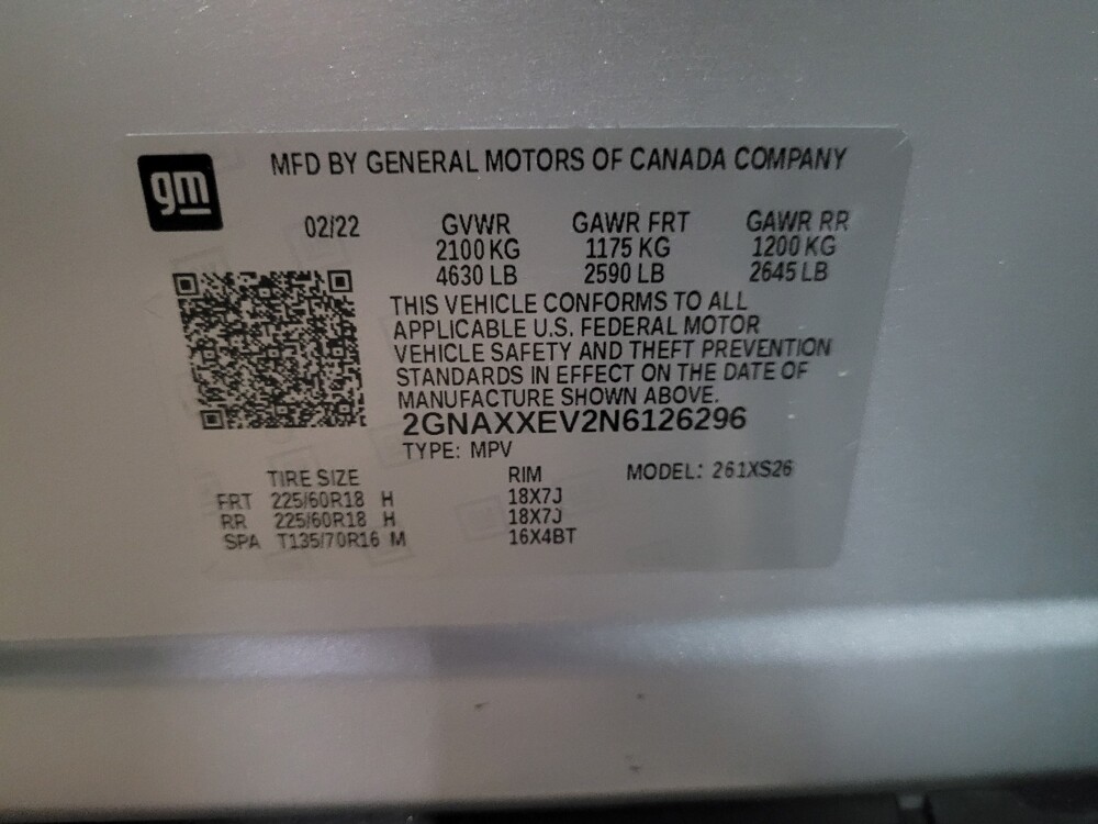 2022 Chevrolet Equinox in Glen Burnie, MD 21061 - 18132394 33