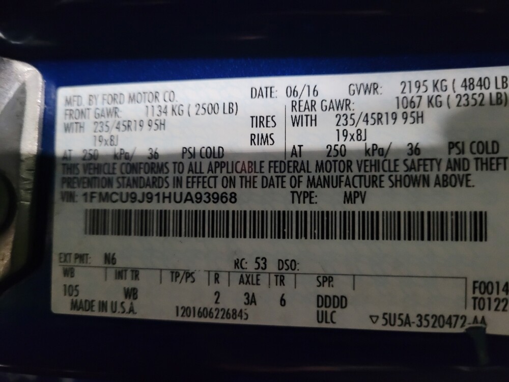 2017 Ford Escape in Owings Mills, MD 21117 - 18132398 33