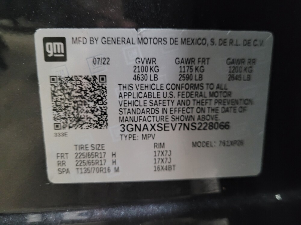 2022 Chevrolet Equinox in Newport News, VA 23601 - 18132411 33