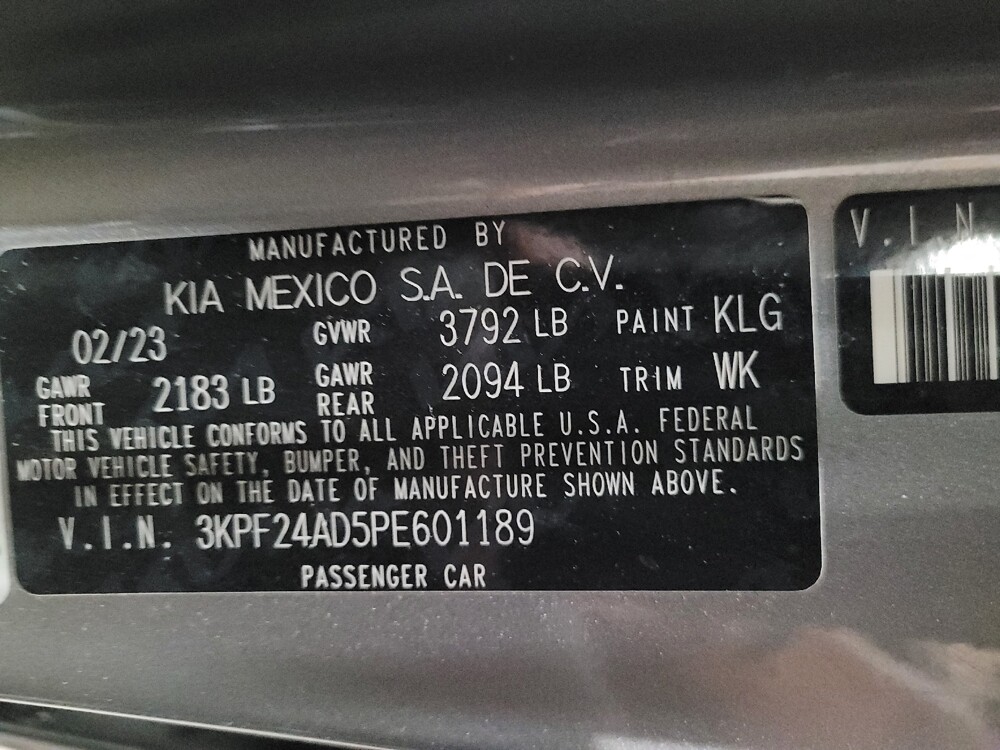 2023 Kia Forte in Owings Mills, MD 21117 - 18132412 33