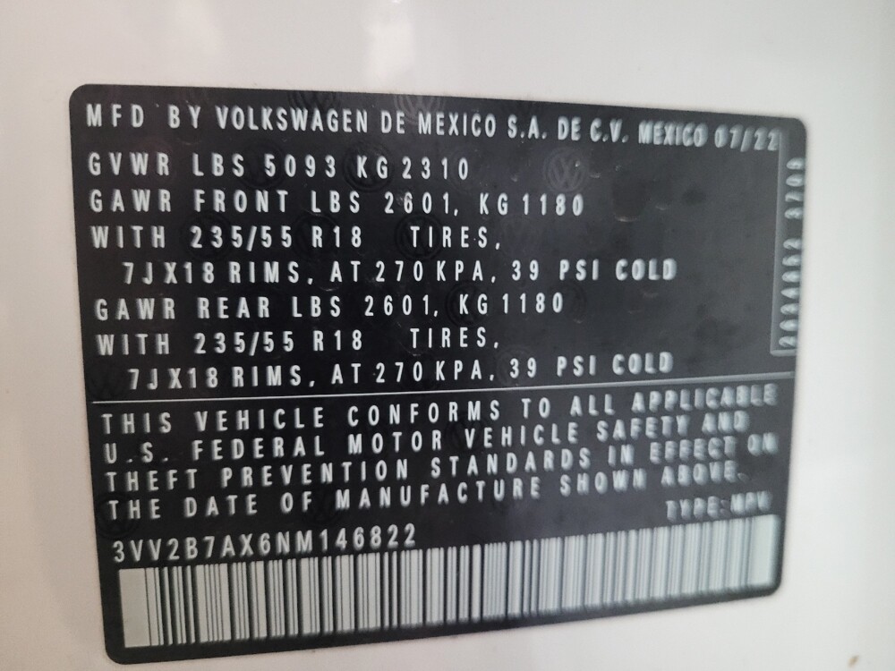 2022 Volkswagen Tiguan in Glen Burnie, MD 21061 - 18132414 33