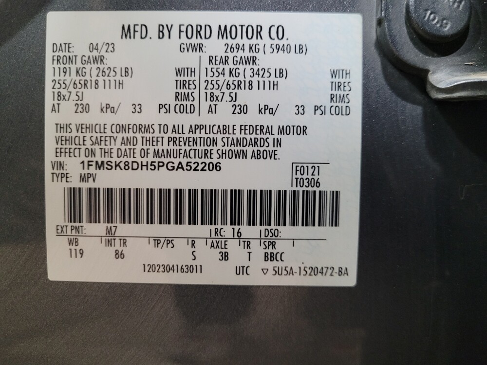 2023 Ford Explorer in Temple Hills, MD 20746 - 18132422 33