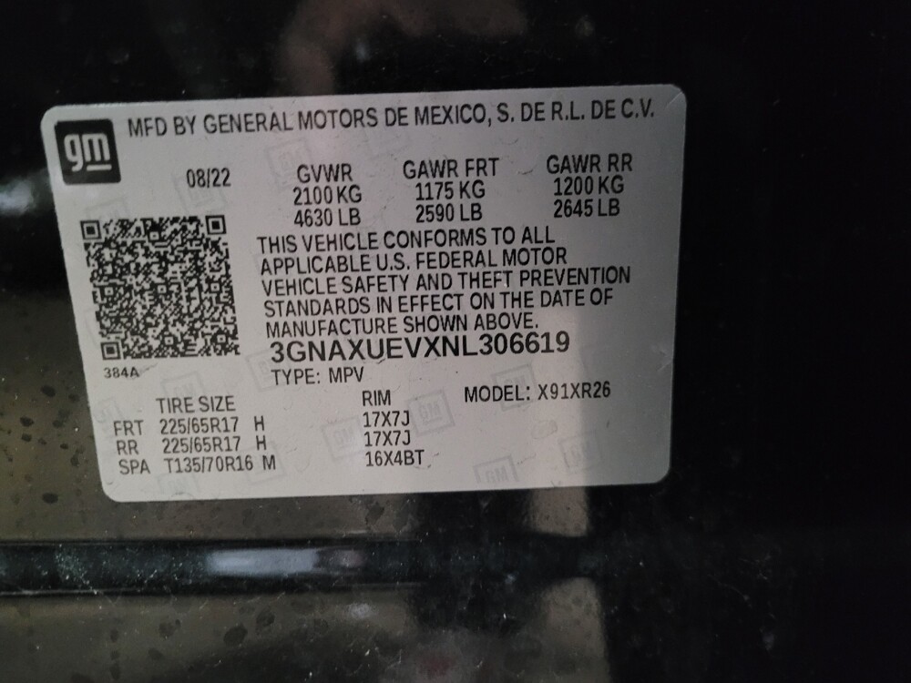 2022 Chevrolet Equinox in Glen Burnie, MD 21061 - 18132435 33