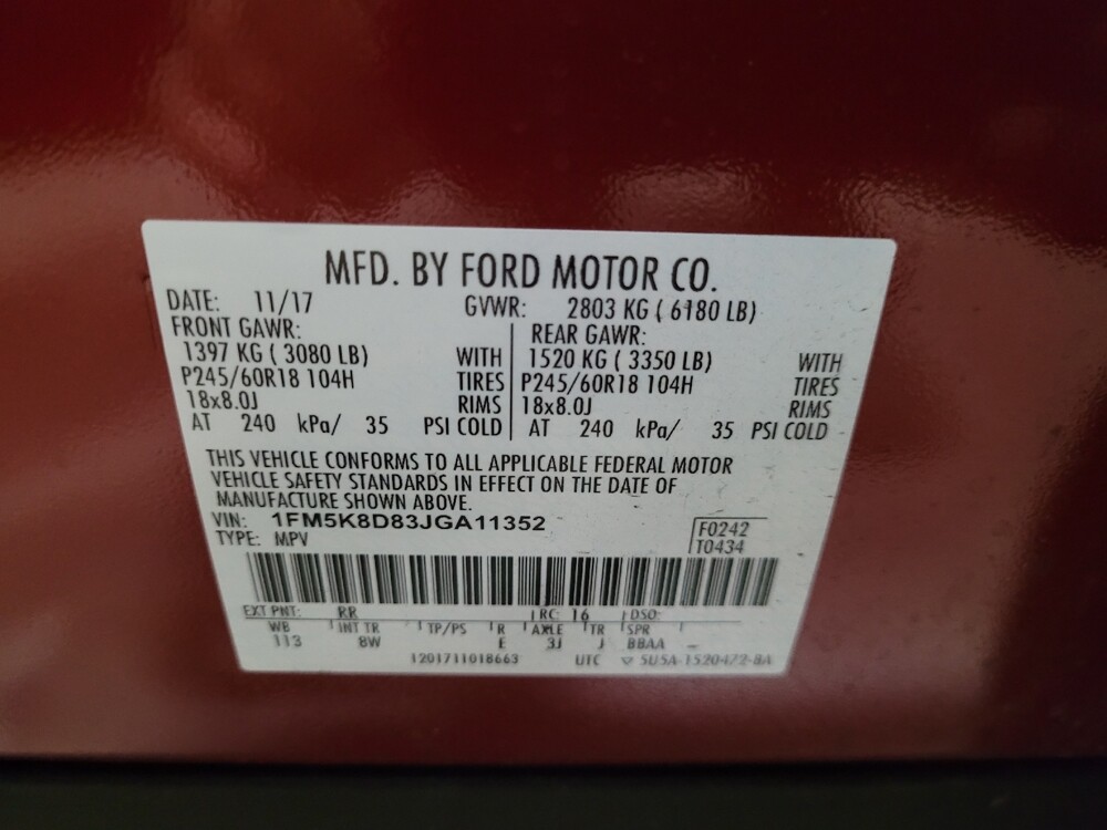 2018 Ford Explorer in Williamstown, NJ 8094 - 18132441 33