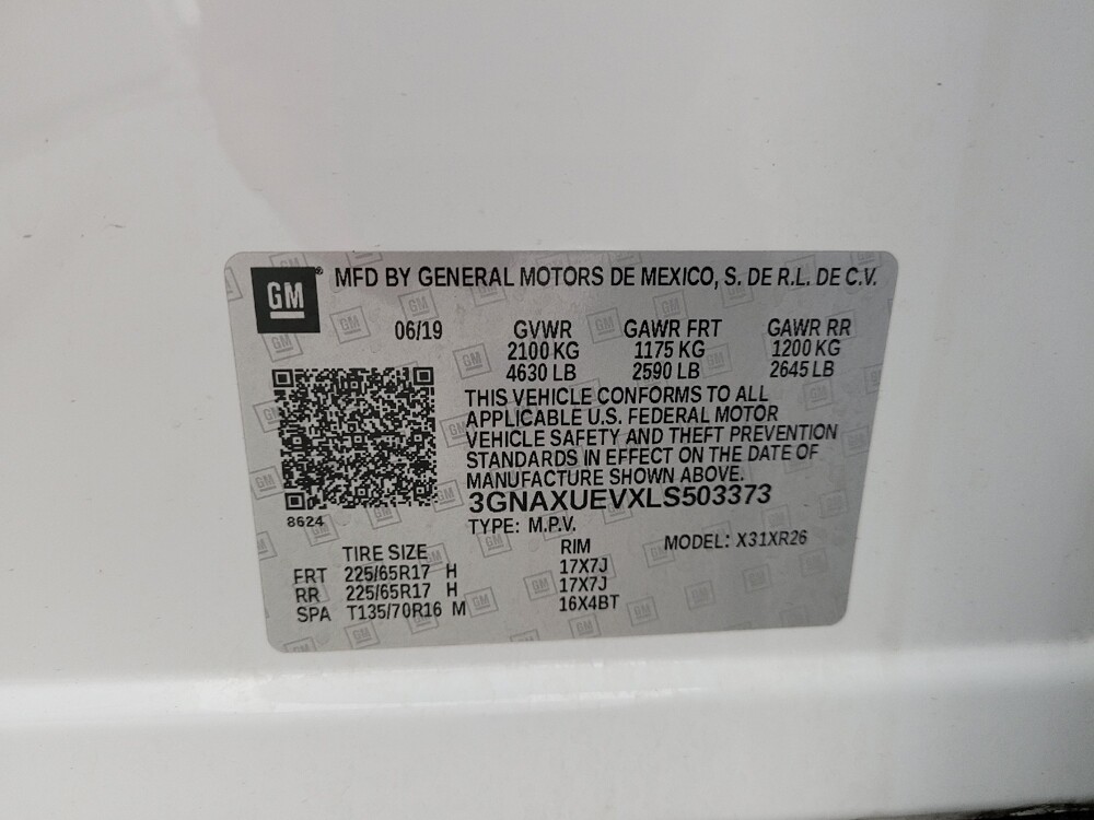 2020 Chevrolet Equinox in Grand Rapids, MI 49508 - 18132481 33