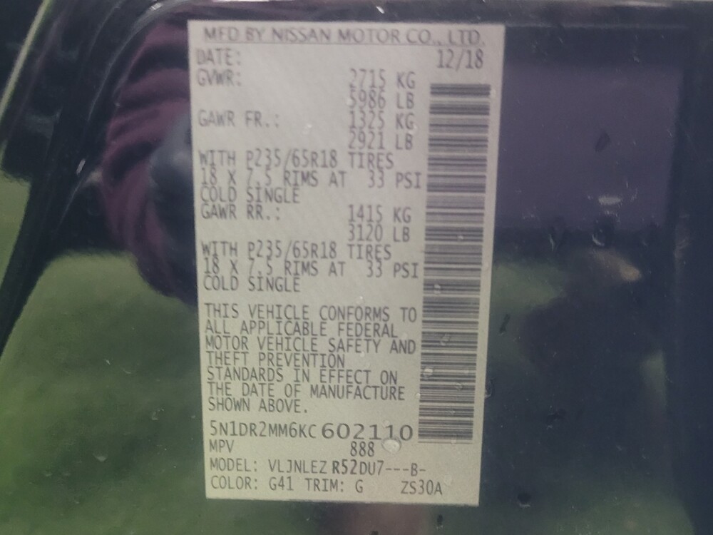 2019 Nissan Pathfinder in Morrow, GA 30260 - 18132575 33