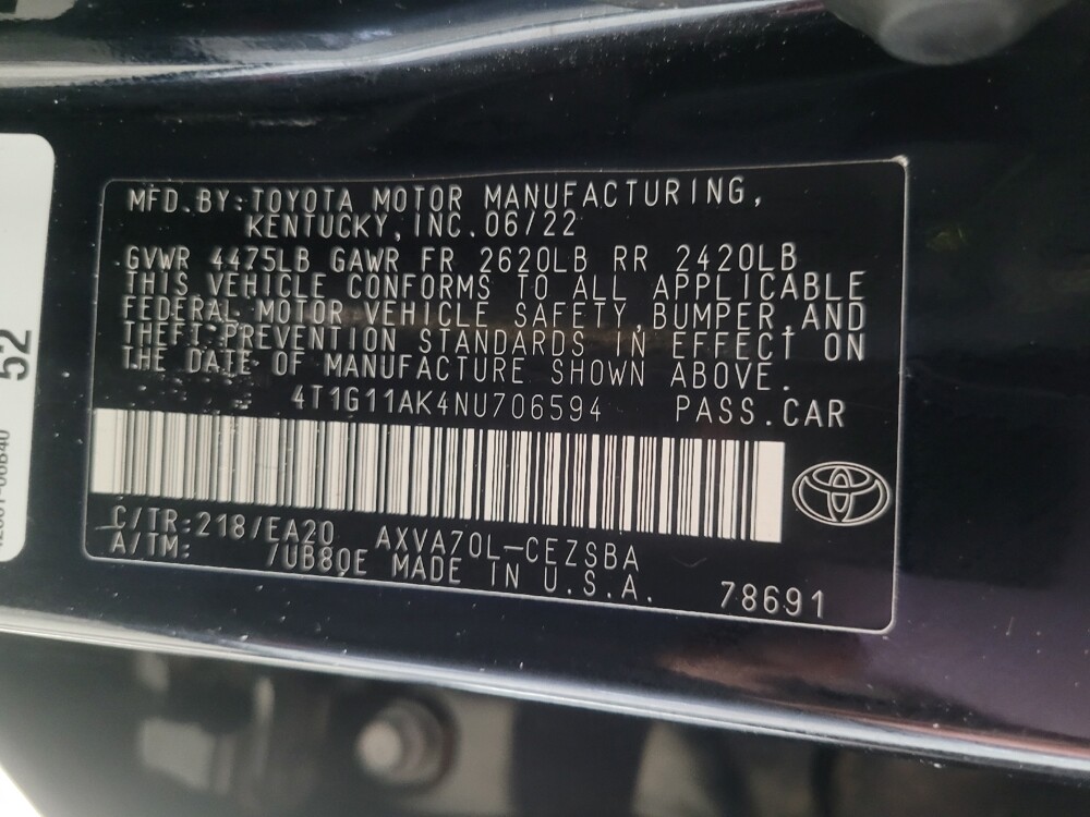 2022 Toyota Camry in Chattanooga, TN 37421 - 18132582 33