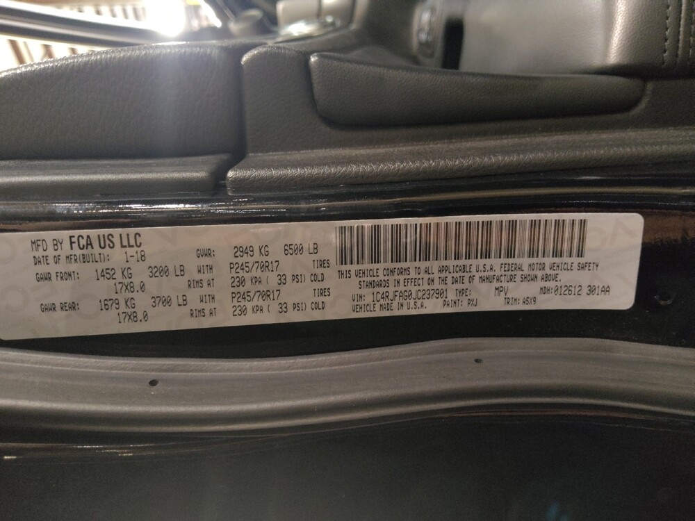 2018 Jeep Grand Cherokee in Lubbock, TX 79424 - 18132613 33