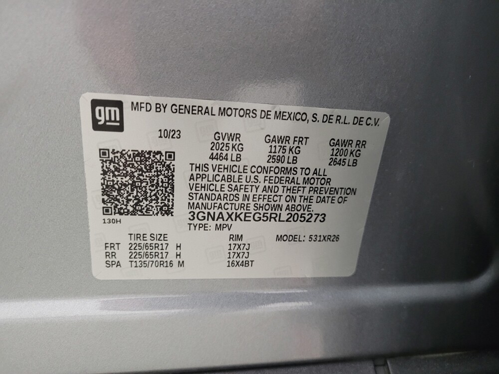 2024 Chevrolet Equinox in Eastpointe, MI 48021 - 18132614 33