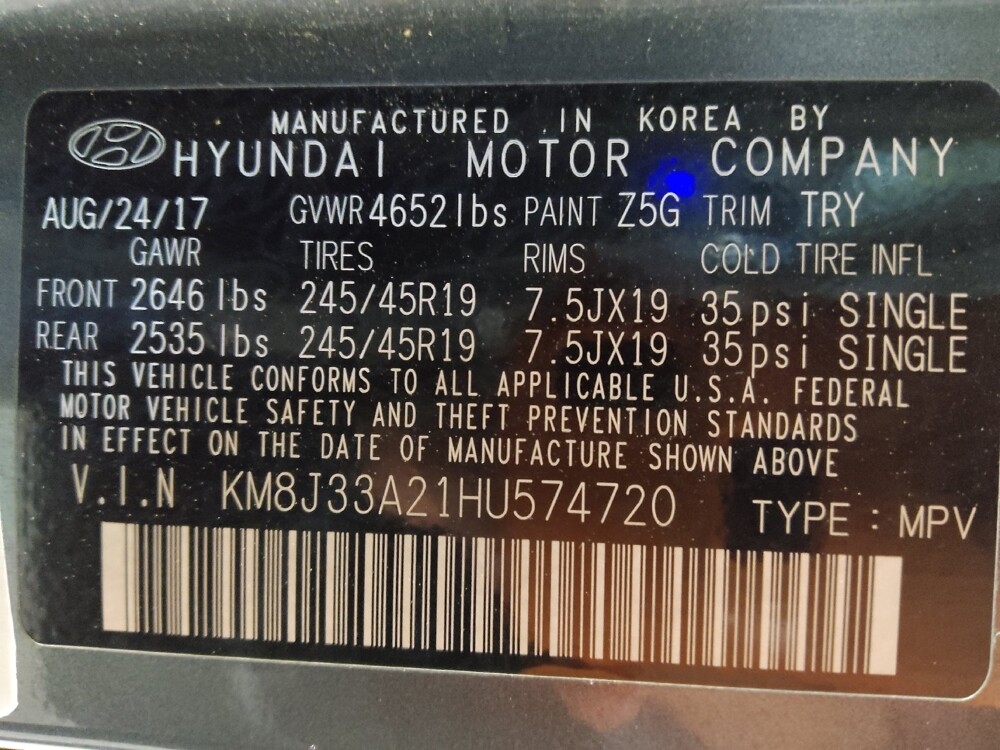 2017 Hyundai Tucson in Greenville, NC 27834 - 18132615 33