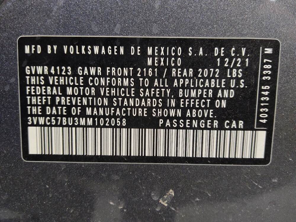 2021 Volkswagen Jetta in Bradenton, FL 34207 - 18132630 33