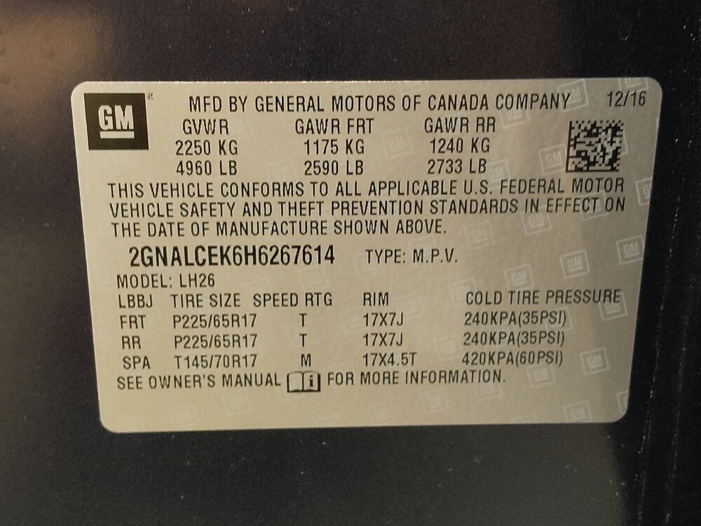 2017 Chevrolet Equinox in Fairfield, OH 45014 - 18132638 33