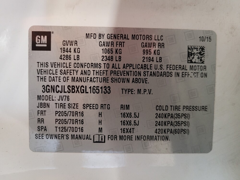 2016 Chevrolet Trax in Orlando, FL 32808 - 18132646 33