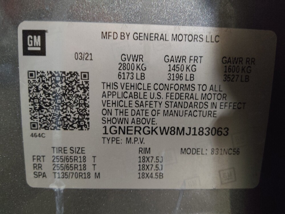 2021 Chevrolet Traverse in Ocala, FL 34471 - 18132647 33