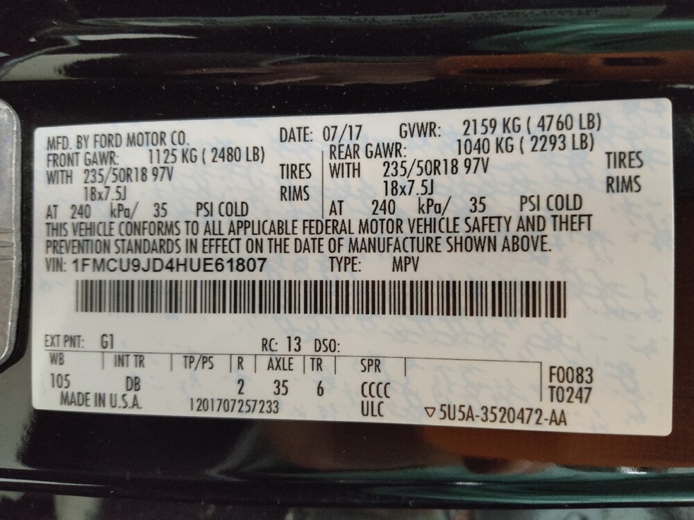 2017 Ford Escape in Albuquerque, NM 87113 - 18132674 33