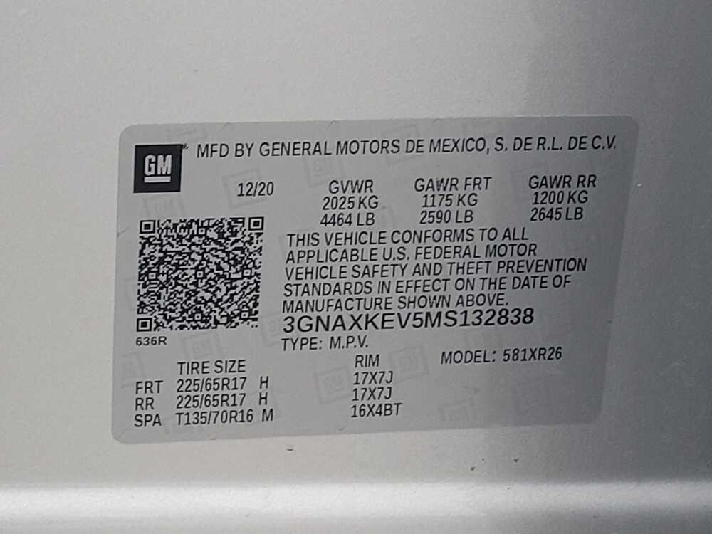 2021 Chevrolet Equinox in Memphis, TN 38128 - 18132677 33