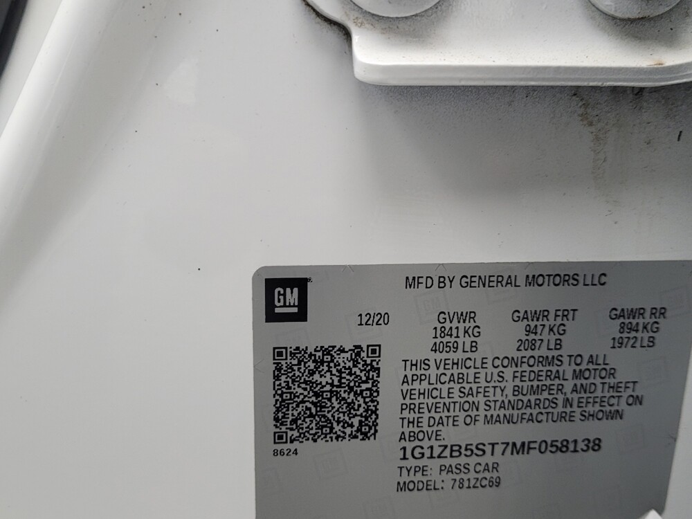 2021 Chevrolet Malibu in Madison, TN 37115 - 18132683 33