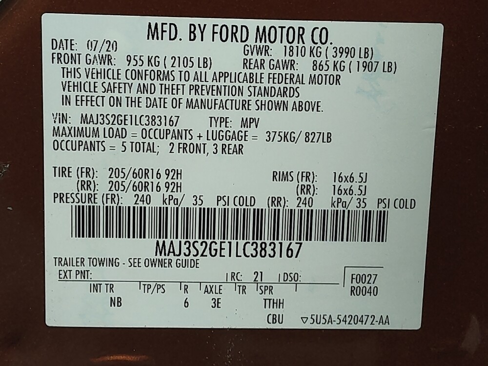 2020 Ford EcoSport in Houston, TX 77034 - 18132691 33