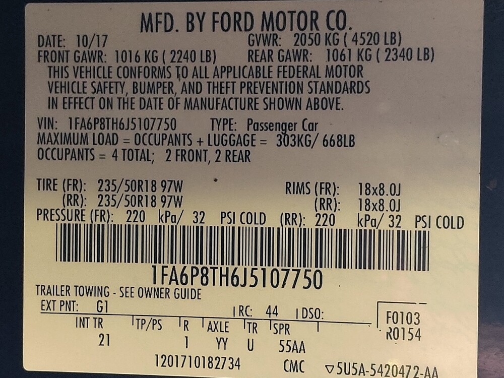 2018 Ford Mustang in Temple, TX 76502 - 18132695 33