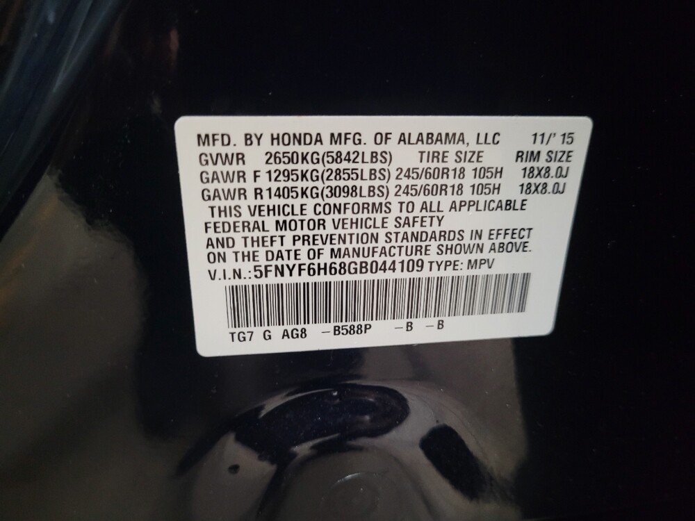 2016 Honda Pilot in Newport News, VA 23601 - 18132730 33