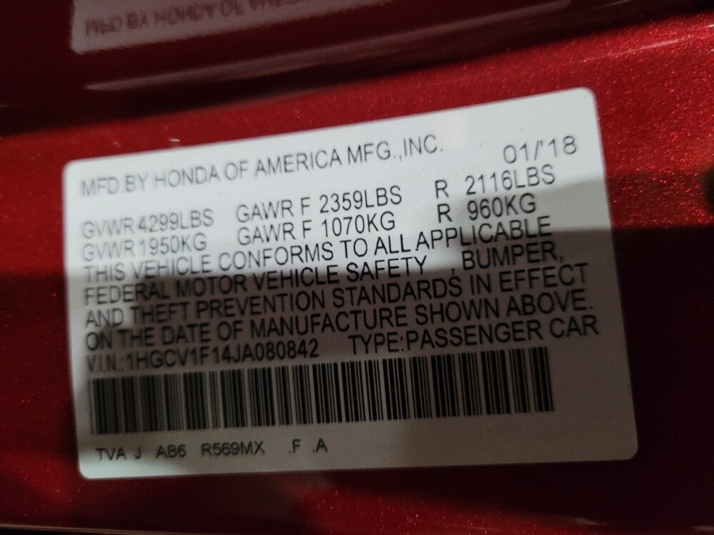 2018 Honda Accord in Pittsburgh, PA 15236 - 18132733 33