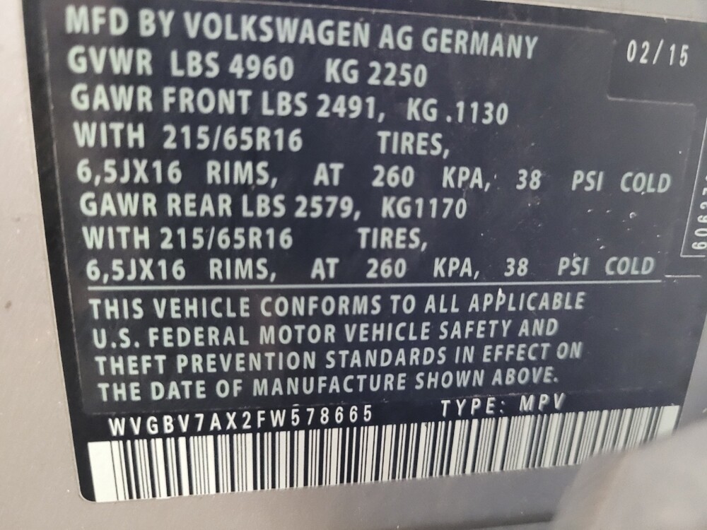 2015 Volkswagen Tiguan in Newport News, VA 23601 - 18132738 33