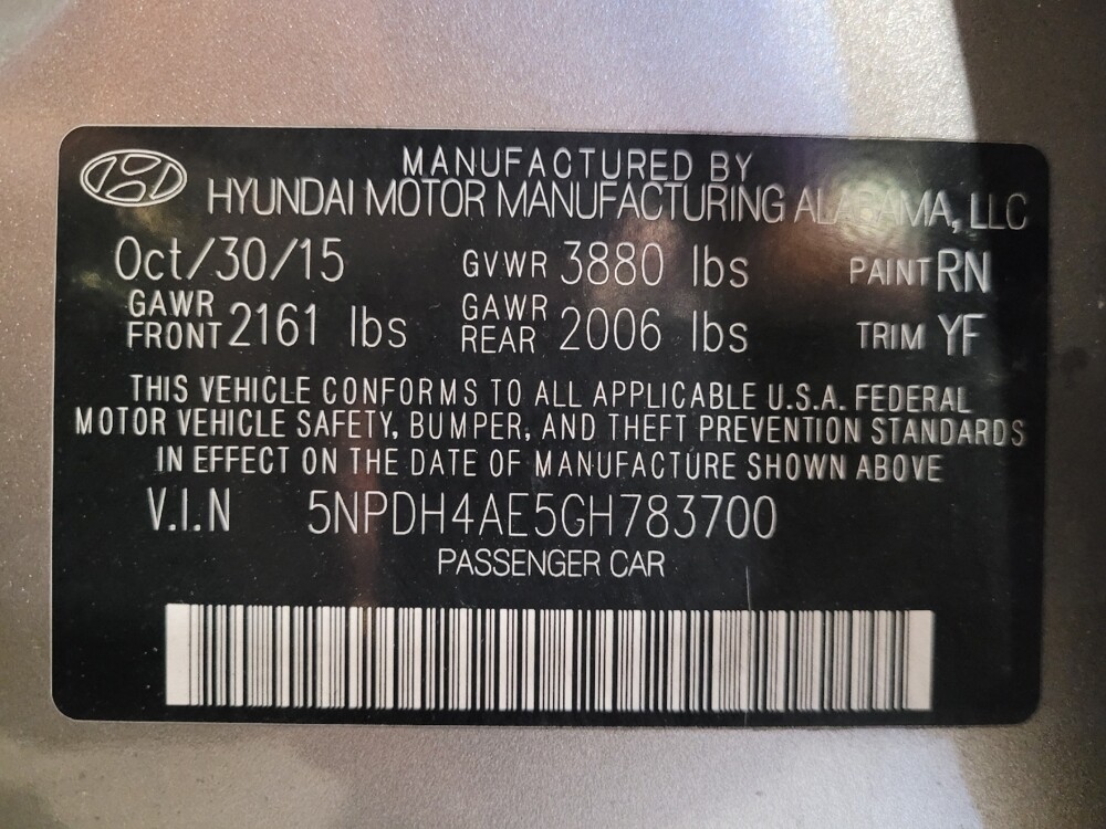 2016 Hyundai Elantra in Jacksonville, FL 32210 - 18132743 33