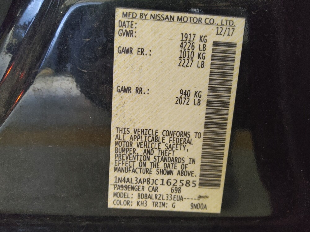 2018 Nissan Altima in Union City, GA 30291 - 18132758 33