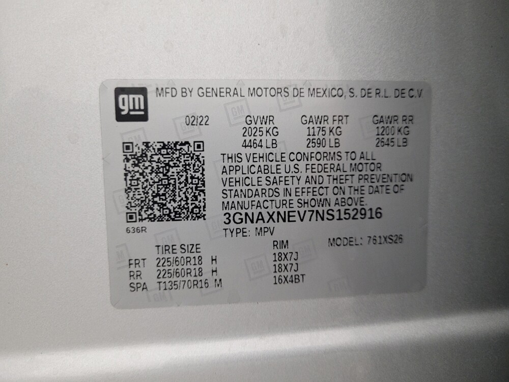 2022 Chevrolet Equinox in Reno, NV 89502 - 18132763 33