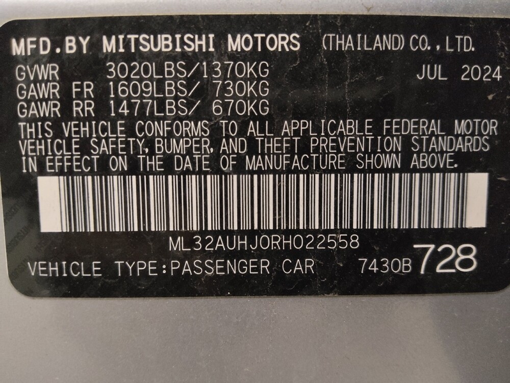 2024 Mitsubishi Mirage in Peoria, IL 61615 - 18132769 33