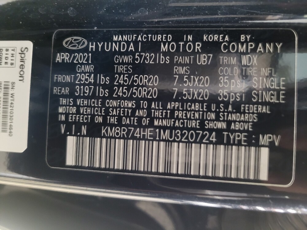 2021 Hyundai Palisade in Fresno, CA 93726 - 18132784 33