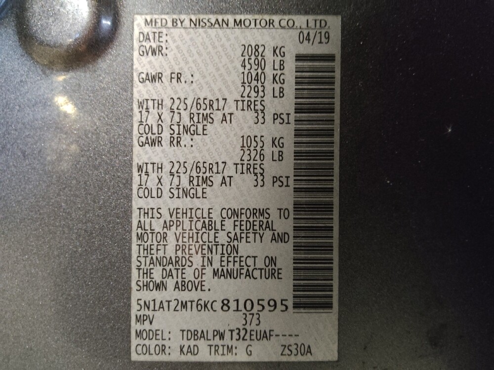 2019 Nissan Rogue in Jacksonville, FL 32210 - 18132786 33