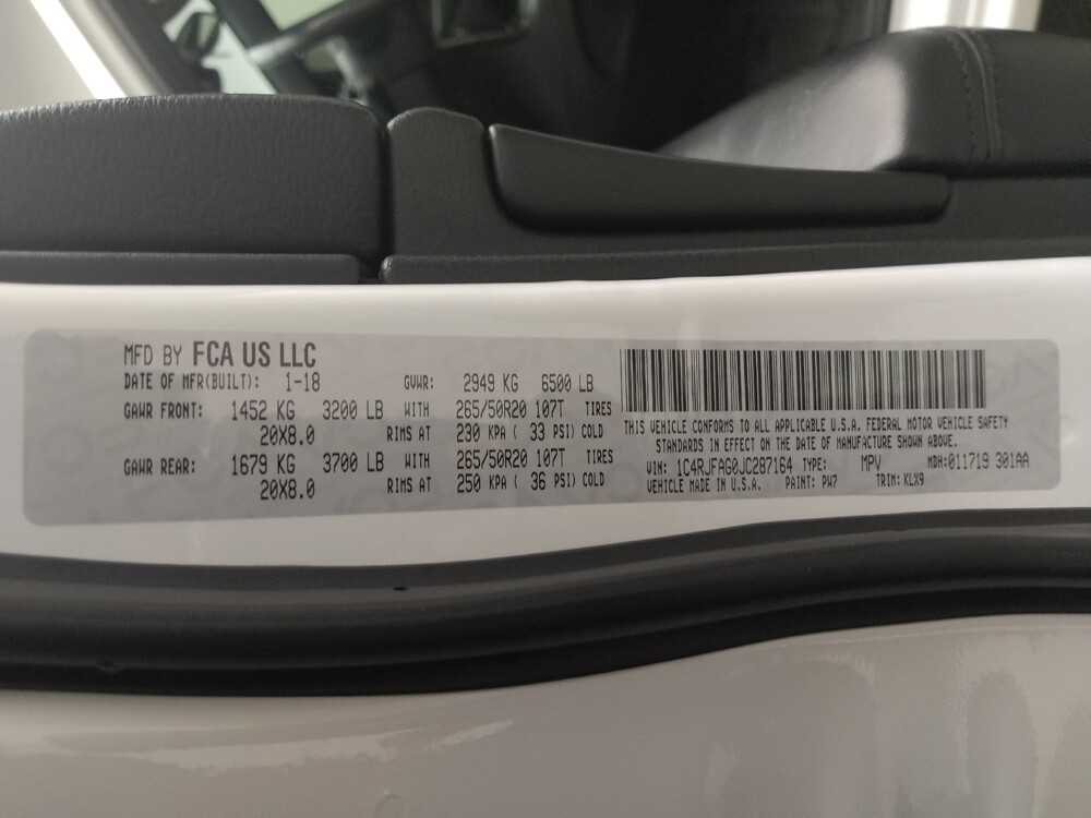 2018 Jeep Grand Cherokee in Taylor, MI 48180 - 18132788 33