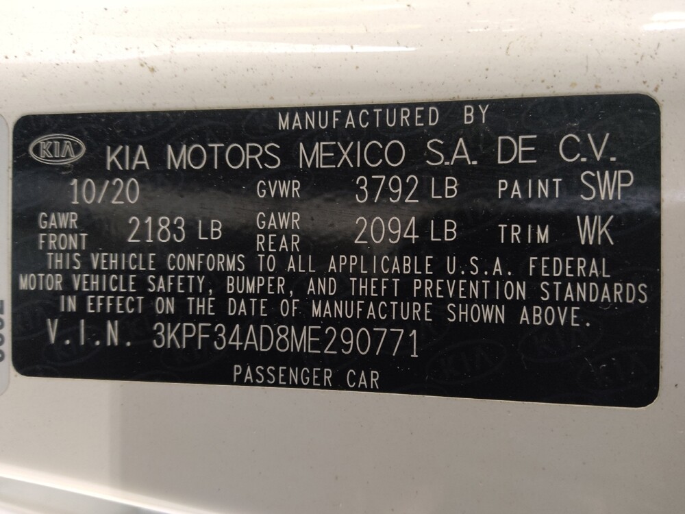 2021 Kia Forte in Kissimmee, FL 34744 - 18132790 33