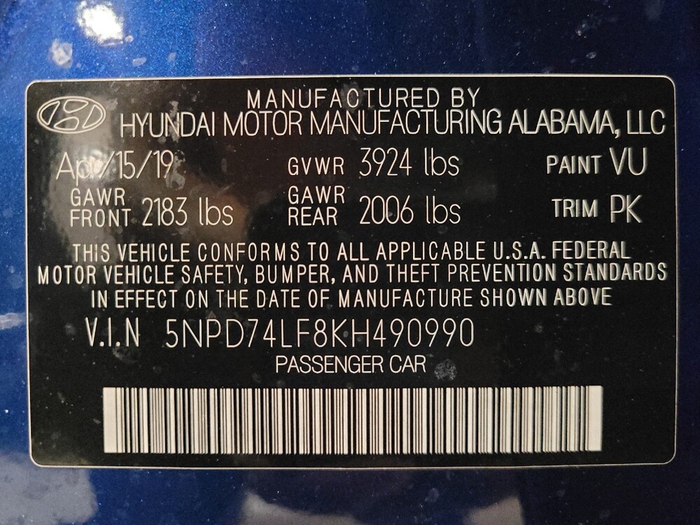 2019 Hyundai Elantra in Athens, GA 30606 - 18132794 33