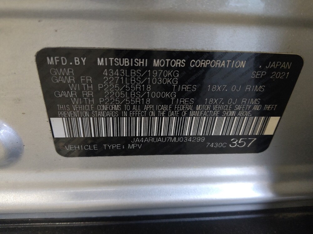 2021 Mitsubishi Outlander Sport in Chattanooga, TN 37421 - 18132797 33