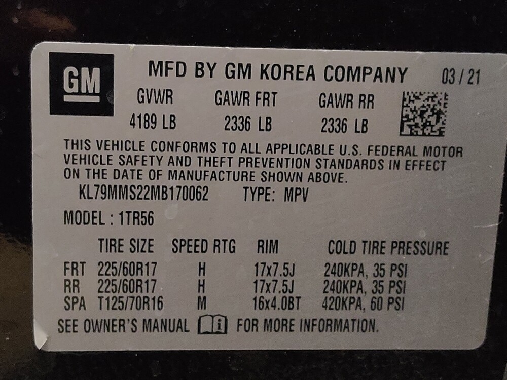 2021 Chevrolet TrailBlazer in Augusta, GA 30907 - 18132799 33