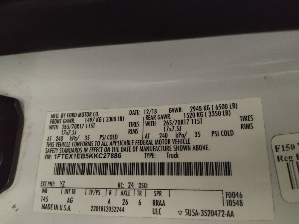 2019 Ford F150 in Chattanooga, TN 37421 - 18132800 33