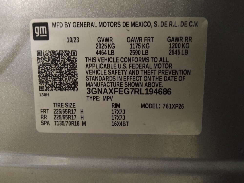 2024 Chevrolet Equinox in Arlington, TX 76011 - 18132815 33