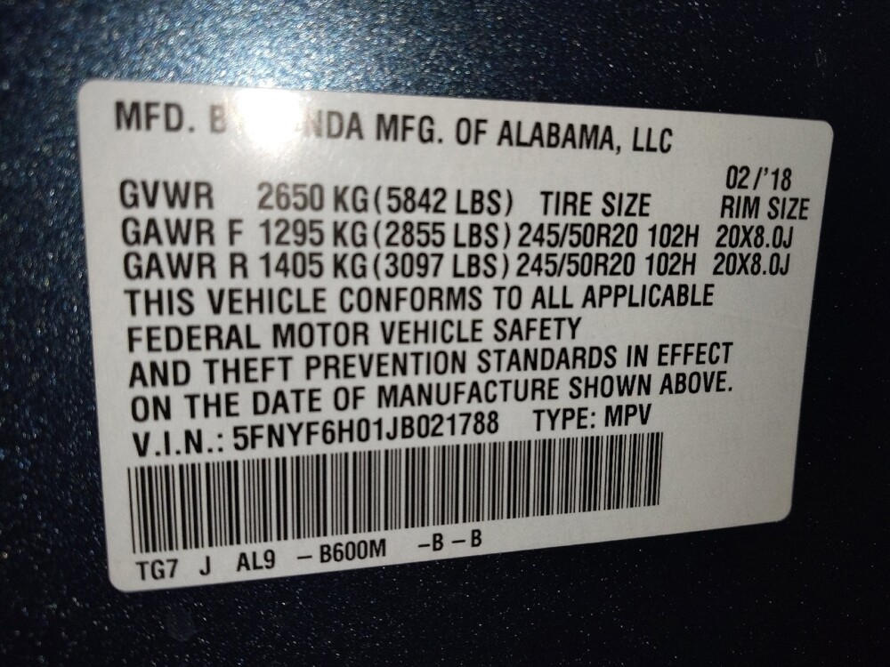 2018 Honda Pilot in Lewisville, TX 75067 - 18132822 33