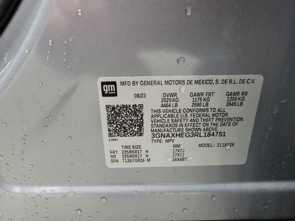 2024 Chevrolet Equinox in Eastpointe, MI 48021 - 18132837 33