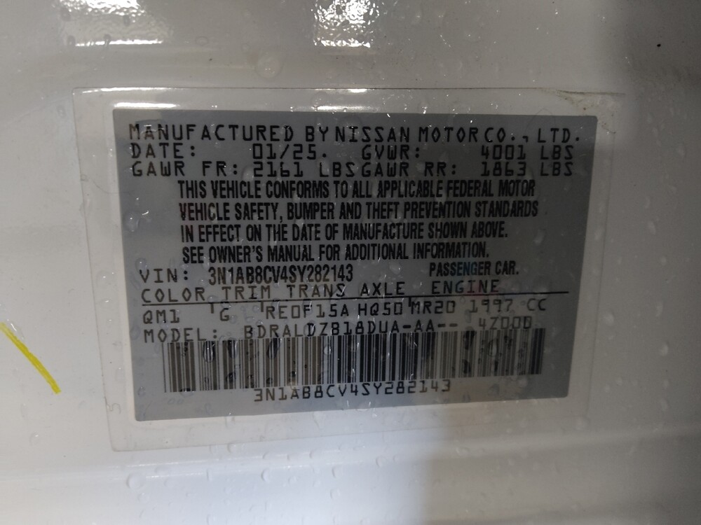 2025 Nissan Sentra in Birmingham, AL 35215 - 18132844 33