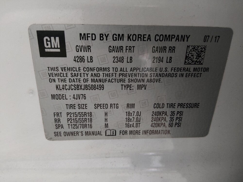 2018 Buick Encore in Albany, GA 31705 - 18132848 33