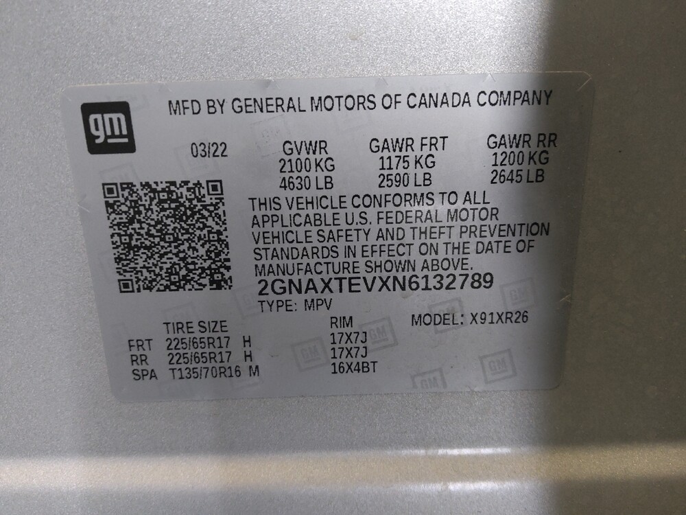 2022 Chevrolet Equinox in Chandler, AZ 85225 - 18132859 33