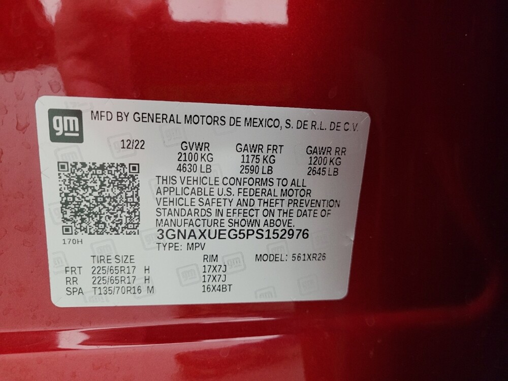 2023 Chevrolet Equinox in Eastpointe, MI 48021 - 18132866 33