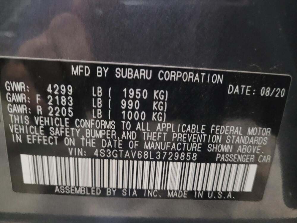 2020 Subaru Impreza in New Castle, DE 19720 - 18132870 33
