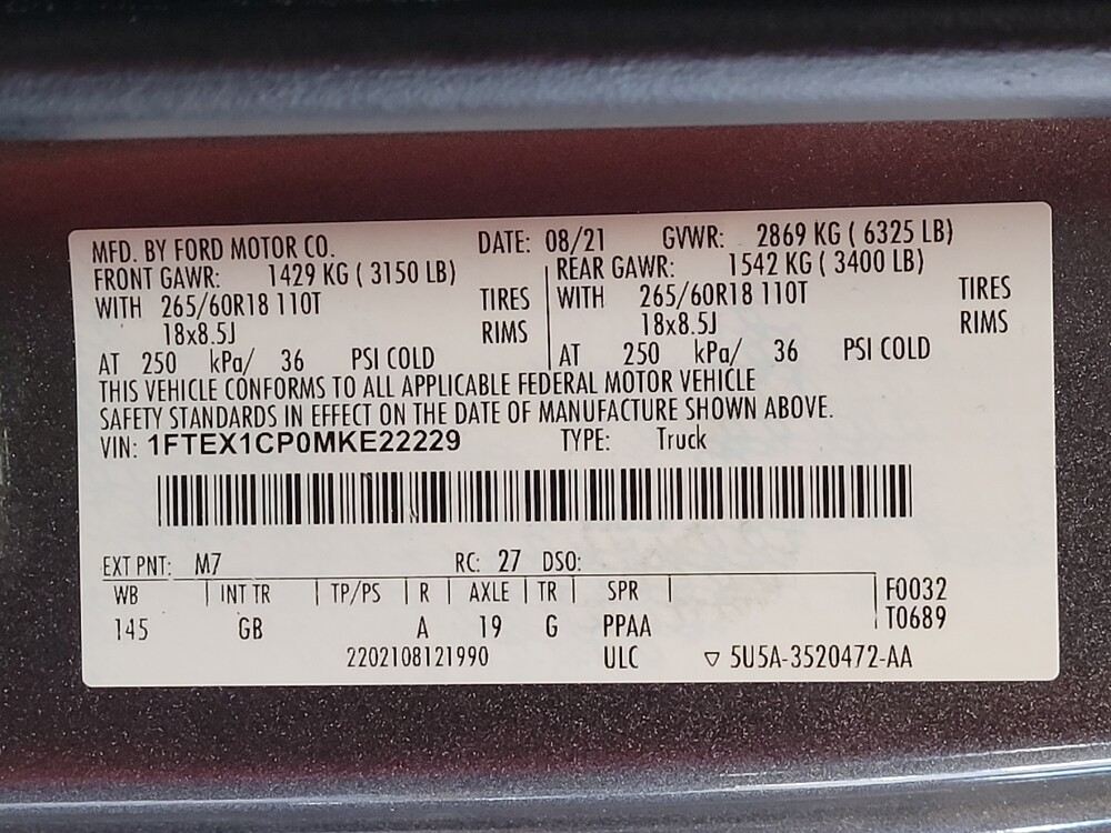 2021 Ford F150 in Orlando, FL 32808 - 18132872 33