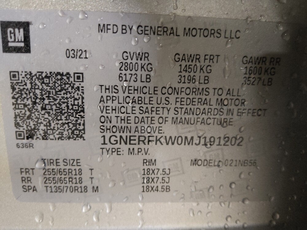 2021 Chevrolet Traverse in Morrow, GA 30260 - 18132877 33