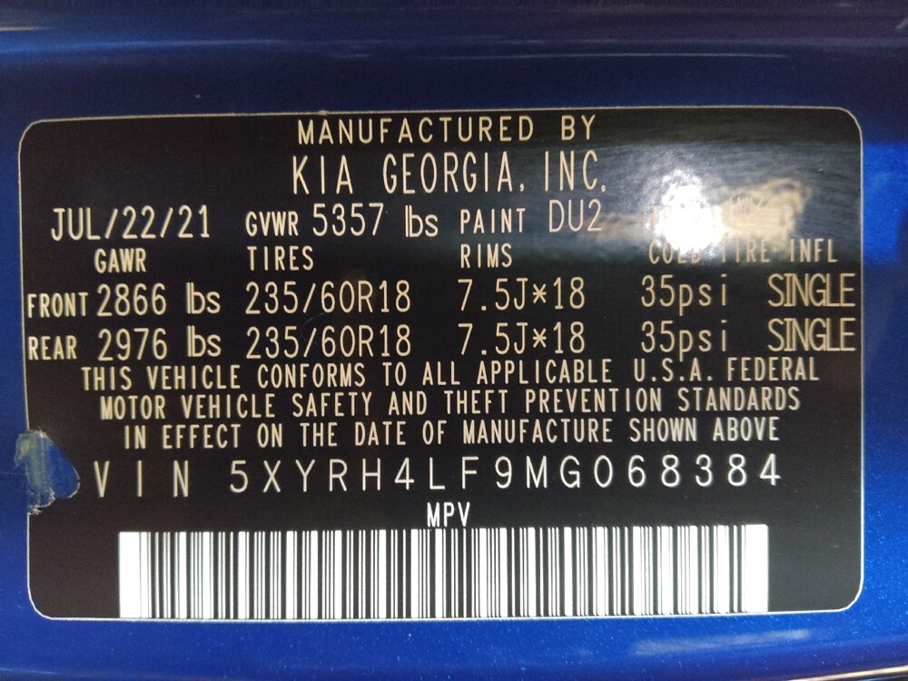 2021 Kia Sorento in Chattanooga, TN 37421 - 18132881 33