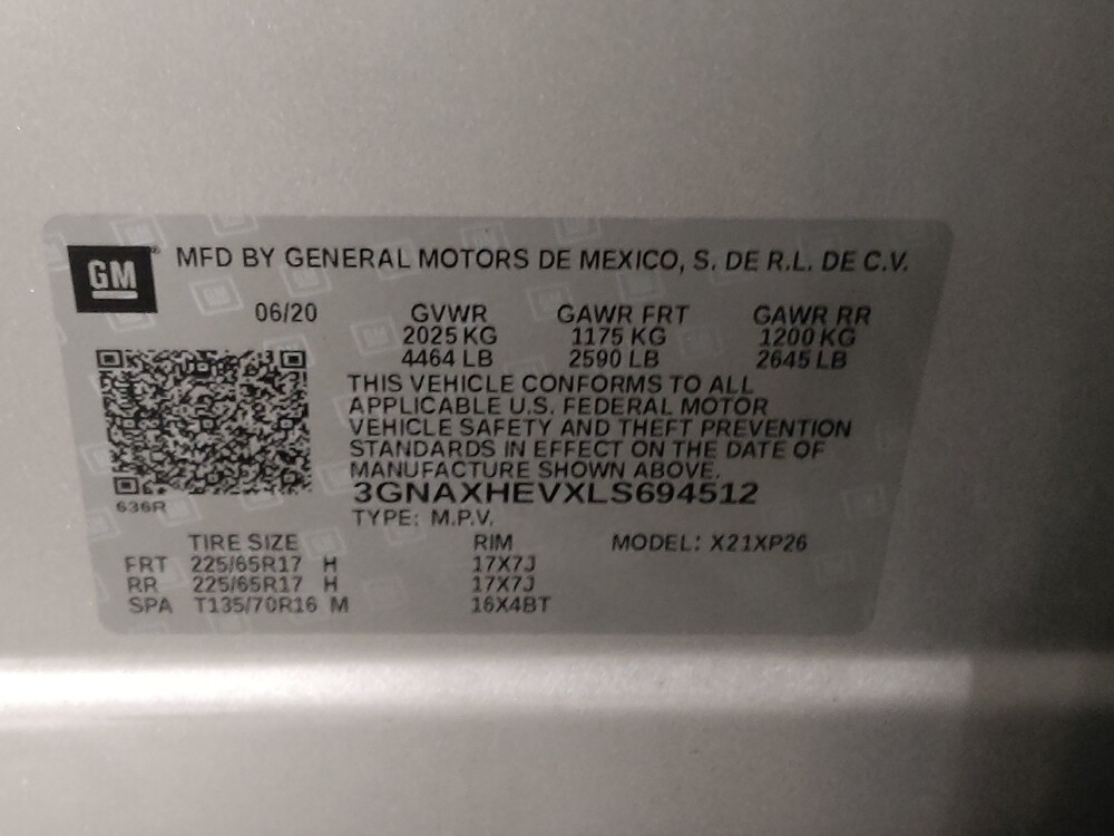 2020 Chevrolet Equinox in Arlington, TX 76011 - 18132890 33